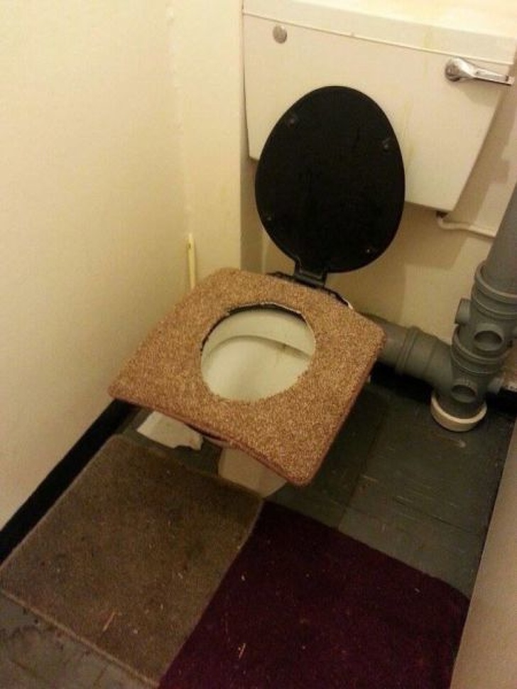 10. Tuvalette üşüyorsanız şahane bir fikir!
